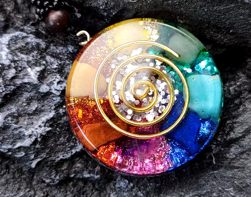 Pendentif orgonite